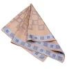 BEIGE RUUTUKUVIOLLINEN HUIVI 1001-40