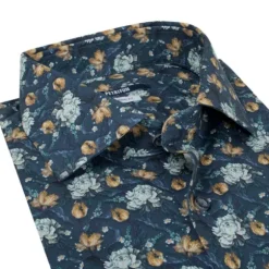 KUKKAKUVIOLLINEN PRINTTIKAULUSPAITA 4157-46