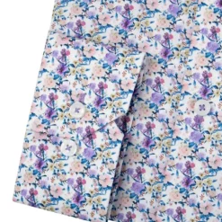 KUKKAKUVIOLLINEN PRINTTIKAULUSPAITA 4184-01