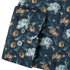 KUKKAKUVIOLLINEN PRINTTIKAULUSPAITA 4157-46