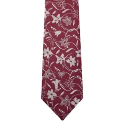 PUNAINEN KUKKAKUVIOLLINEN SOLMIO 9376-55