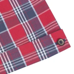 RUUDULLINEN NAPPIKAULUSPAITA 3988-50, lyhythihainen