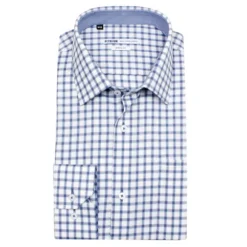 RUUDULLINEN STRETCH KAULUSPAITA 3999-40