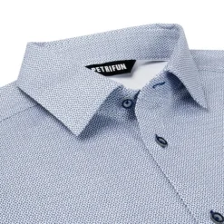 SINIKUVIOLLINEN TRIKOOPAITA 4169-45