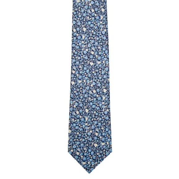 SININEN KUKKAKUVIOLLINEN SOLMIO 9584-40
