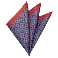 SINI-PUNA KUVIOLLINEN TASKULIINA 9436-50