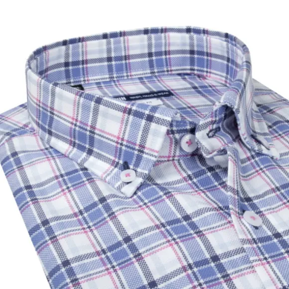 SINIRUUDULLINEN NAPPIKAULUSPAITA 4094-45