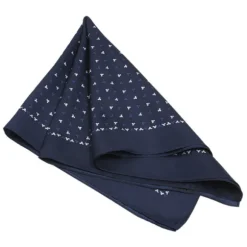 TUMMANSININEN KUVIOLLINEN HUIVI 1003-45
