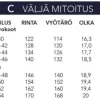 VAALEANSININEN KAULUSPAITA 3636-40