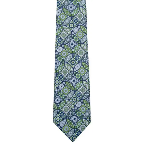 VIHREÄ KUVIOLLINEN SOLMIO 9642-25